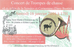 Affiche concert trompes de chasse 2016 mini